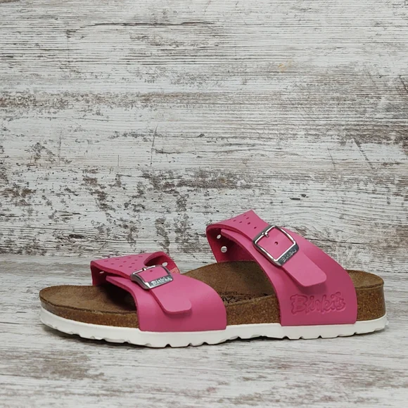 🟪NIB Sz 36 Birkenstock Birki's Pink Freeport Slide Sandal - Picture 2 of 16